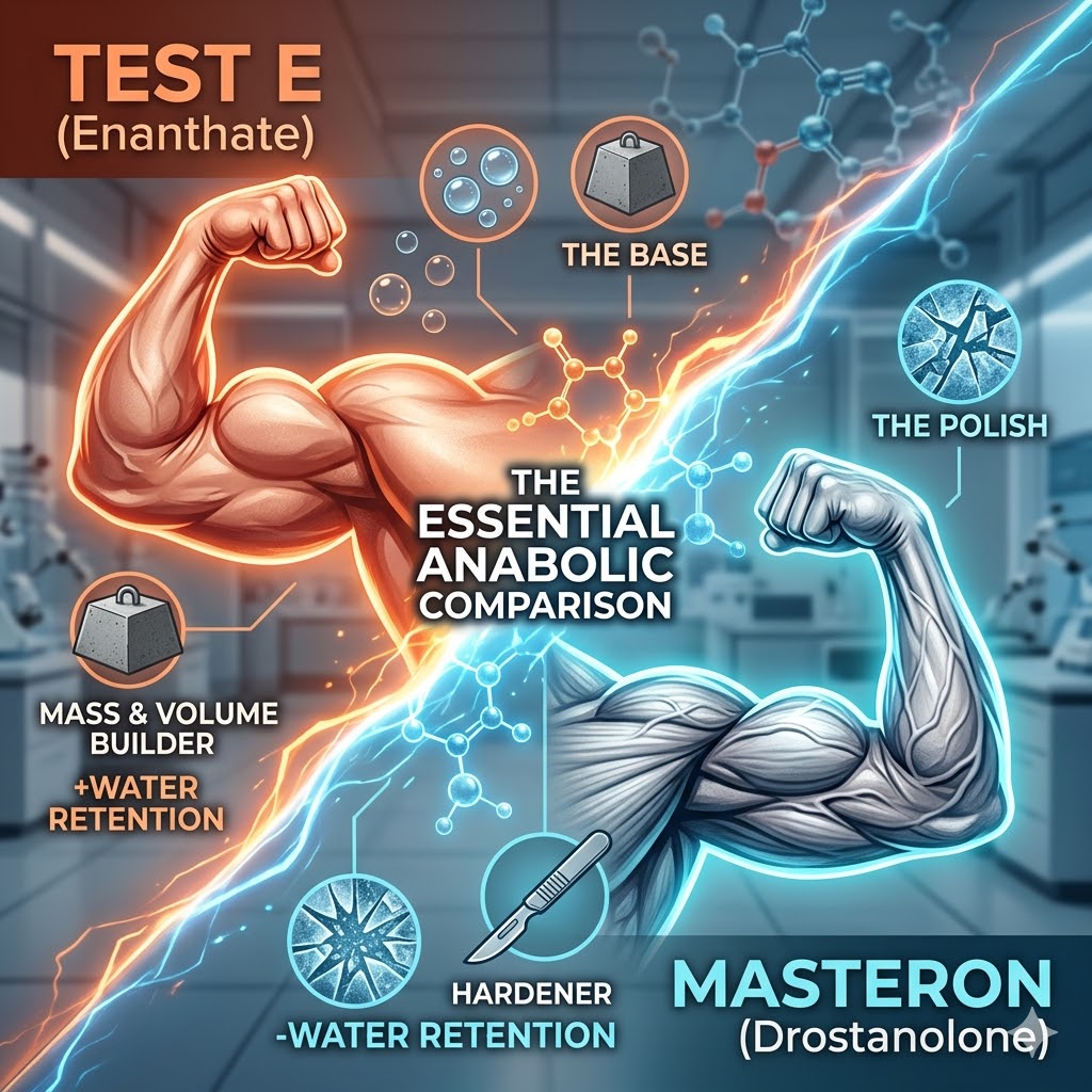 Testosterone Enanthate vs. Masteron